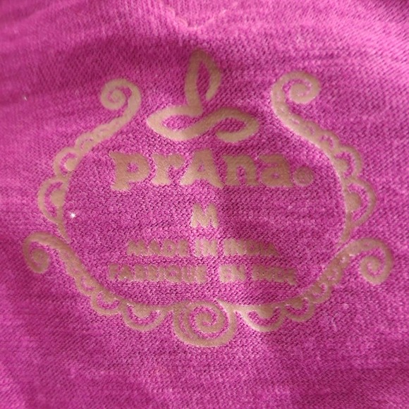 Prana 100% cotton supplice long sleeve purple active dress size medium - Picture 4 of 7